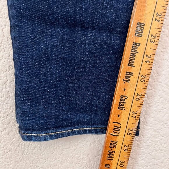 Todd Snyder Size 34x30 Men Blue Slim Fit 5-Pocket Stretch Denim Jeans - Picture 7 of 9